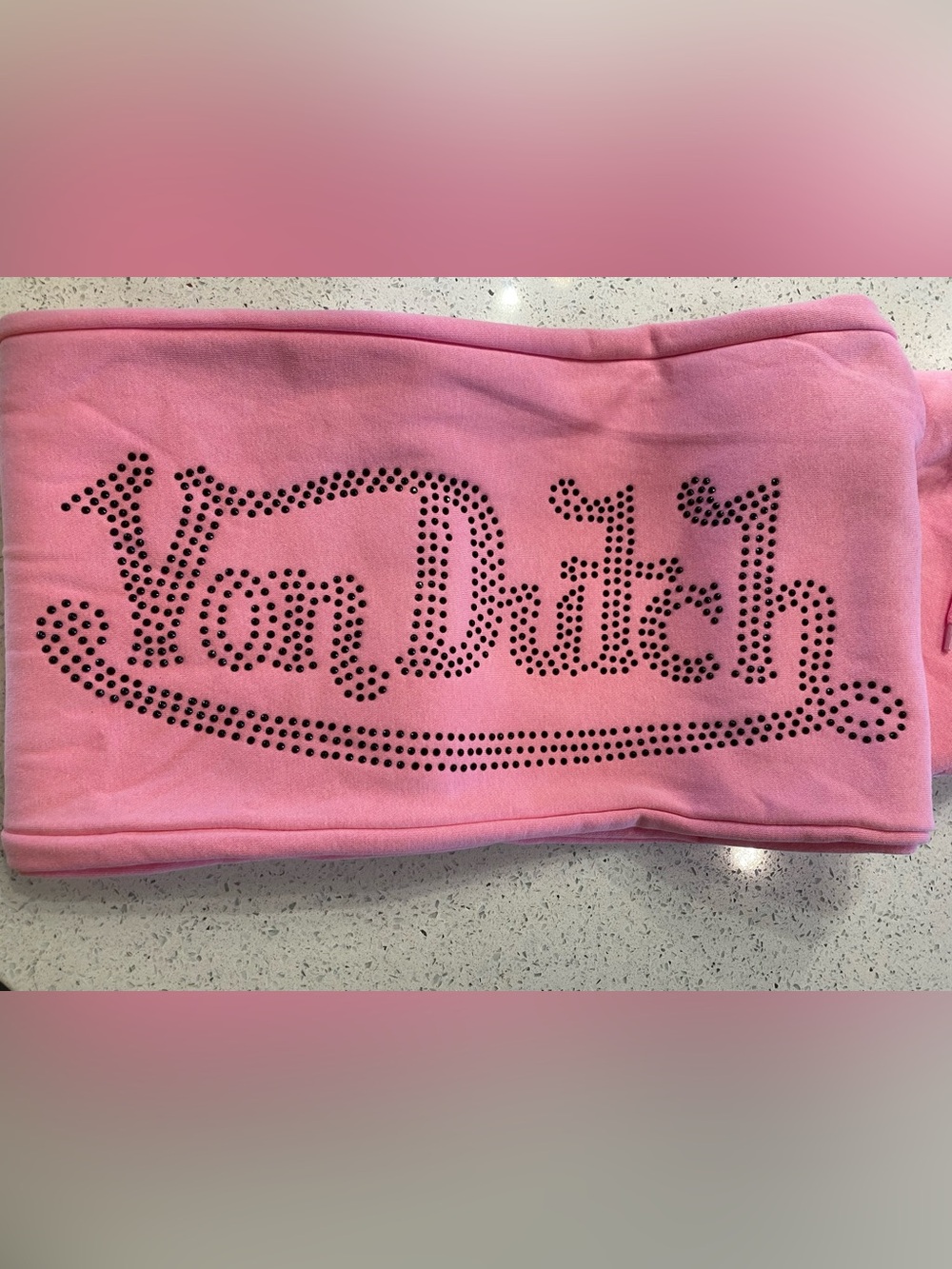 NWOT VON DUTCH RHINESTONE Sweatpants